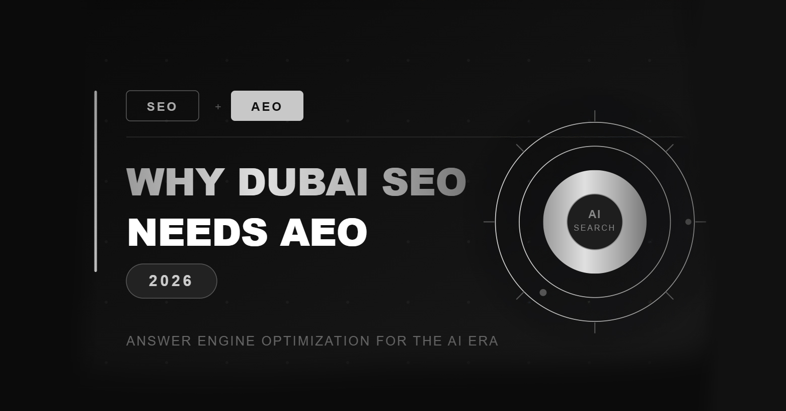 Why Dubai SEO Needs AEO in 2026